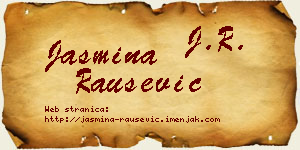 Jasmina Raušević vizit kartica